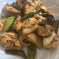 emiqun's cooksnap of when they made ☀味付けは塩麹だけ♪鶏ももねぎ焼き.