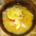 あゆはと's cooksnap of when they made ＊サツマイモのお味噌汁＊.