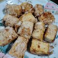 まゆみきママ's cooksnap of when they made ☆甘辛肉巻き豆腐☆.
