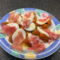 上海まーか's cooksnap of when they made 柿とモッツァレラチーズと生ハムのサラダ♪.