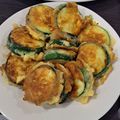 チョコママ★'s cooksnap of when they made 韓国料理☆ズッキーニのチヂミ.
