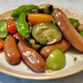 トキゴン's cooksnap of when they made 夏野菜とシャウエッセンのスタミナ煎り.