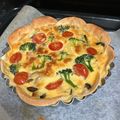 クックS7237M☆'s cooksnap of when they made マフィン型と餃子の皮で　ミニキッシュ.