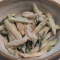 さよまさ's cooksnap of when they made ちくわときゅうりのマヨごまサラダ.