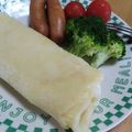みなあゆママ's cooksnap of when they made パンが無かった時の簡単朝食！ブリトー♪.