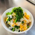 azbjbn's cooksnap of when they made 菜の花ご飯.