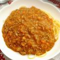 もんずん's cooksnap of when they made 懐かしい～！給食のミートソース♪.