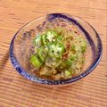 島子☆'s cooksnap of when they made オクラと梅肉とカツオ節と味ぽんあえ.