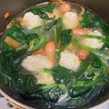 デーハー's cooksnap of when they made ★ほうれん草と肉団子･春雨のスープ★.