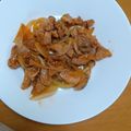 たけなる's cooksnap of when they made 豚肉と玉ねぎのポークチャップ風.