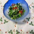 yesmama's cooksnap of when they made ほうれん草とトマトのさっぱりサラダ！.