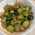 クック1C29MC☆'s cooksnap of when they made 簡単きゅうりと生姜のあっさり煮♪.
