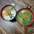 s06007's cooksnap of when they made すぐできる！ほうれん草と豆腐のお吸い物.