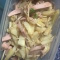 9ma9ma's cooksnap of when they made ＊じゃがいもとギョニソのアンチョビ炒め.