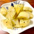 ウマナミ's cooksnap of when they made レンジでもっちり！のりしお新じゃがバター.