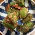 クックHDP0M2☆'s cooksnap of when they made オクラ　サクサクフリット　子供バク食い.