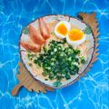☆なあなクック☆'s cooksnap of when they made 茹で卵を糸で綺麗に切る！.