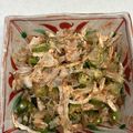 キャップとラム's cooksnap of when they made ささみとオクラの梅ぽん酢和え.