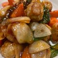 ゆみらんたん's cooksnap of when they made ✿肉団子(市販)の酢豚風✿.