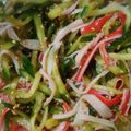 猫村 neco's cooksnap of when they made お弁当にも♪きゅうりとかにかまのナムル.