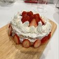 みんみのキッチン's cooksnap of when they made 基本のいちごショートケーキ❦.
