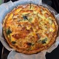 ととろ＆めい's cooksnap of when they made 鮭とクリームチーズのキッシュ.