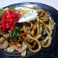 ちくわ君's cooksnap of when they made 野菜たっぷり焼きうどん.