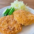 あっちゃんキッチン♪'s cooksnap of when they made 定番★お肉屋さんのメンチカツ.