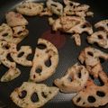 mmtaeyeon's cooksnap of when they made れんこんの青のり焼き.