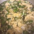 ポムポムポヨコ's cooksnap of when they made ふんわり☆オクラと卵のコンソメスープ.