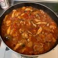 Achaswifey's cooksnap of when they made トマト缶で！チキンときのこトマト煮込み♡.