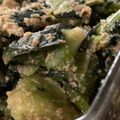 MULA's cooksnap of when they made 冷凍チンゲンサイのレンジで胡麻和え.