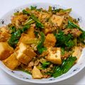 はるひやま's cooksnap of when they made 小松菜と厚揚げの豚そぼろあんかけ.