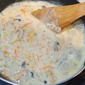 mahorou's cooksnap of when they made 玄米の豆乳きのこリゾット♪.