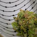 Cooking Angel's cooksnap of when they made レンジ3分半！かぶの葉のごま和え.