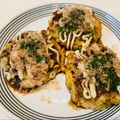 ポコ子☆29乃お台どこ's cooksnap of when they made 粉不要！はんぺんと卵1でフワッお好み焼き.