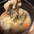 さんちゃん（╹◡╹）'s cooksnap of when they made 洋風に変身☆お味噌汁.