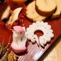 Yuki178's cooksnap of when they made おせちに❀お雑煮に✿華やか✿蒲鉾飾り切り.