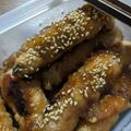 かめさん家's cooksnap of when they made 簡単♪おくらと大葉の肉巻き.