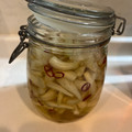 takoyuma's cooksnap of when they made 洗いらっきょうで簡単！らっきょう漬け.