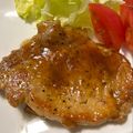 おどんちゃん's cooksnap of when they made 簡単！豚ロース厚切りの甘酢トンテキ.