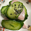9ma9ma's cooksnap of when they made きゅうりと魚肉ソーセージの塩昆布ナムル風.