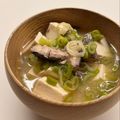 まじゅじゅ's cooksnap of when they made 簡単5分♪サバ缶で絶品！あら汁風味噌汁.