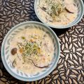 ちゃかぴまま's cooksnap of when they made ミルクスープ【鶏挽肉＊きのこ＊白菜】.