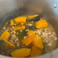 トドこ's cooksnap of when they made 白だしで♪かぼちゃのそぼろ煮.