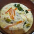 クックCNZGFQ☆'s cooksnap of when they made 小松菜とベーコンのミルクスープ.