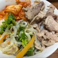 ひつじ♡'s cooksnap of when they made 子どもから大人まで美味しい簡単ビビンバ.