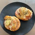 だんこいもころ's cooksnap of when they made シロカHBで作る全粒粉ゴマチーズパン.
