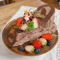 ７７３日かあさん's cooksnap of when they made ふわふわココアロールケーキ.