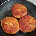 ♡NZ♡'s cooksnap of when they made テリテリ♪照り焼き豆腐ハンバーグ.